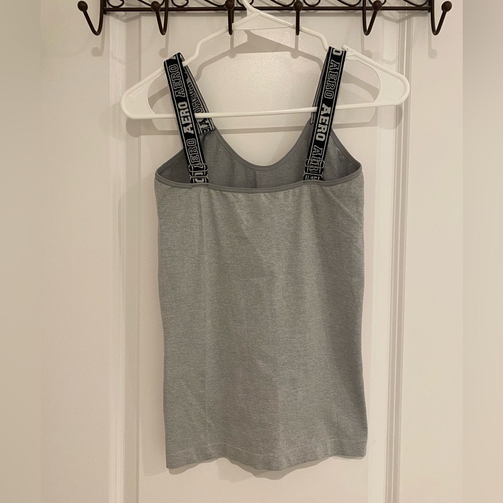 Aeropostale Heather Gray Tank Top| Gray | XL - Picture 2 of 6